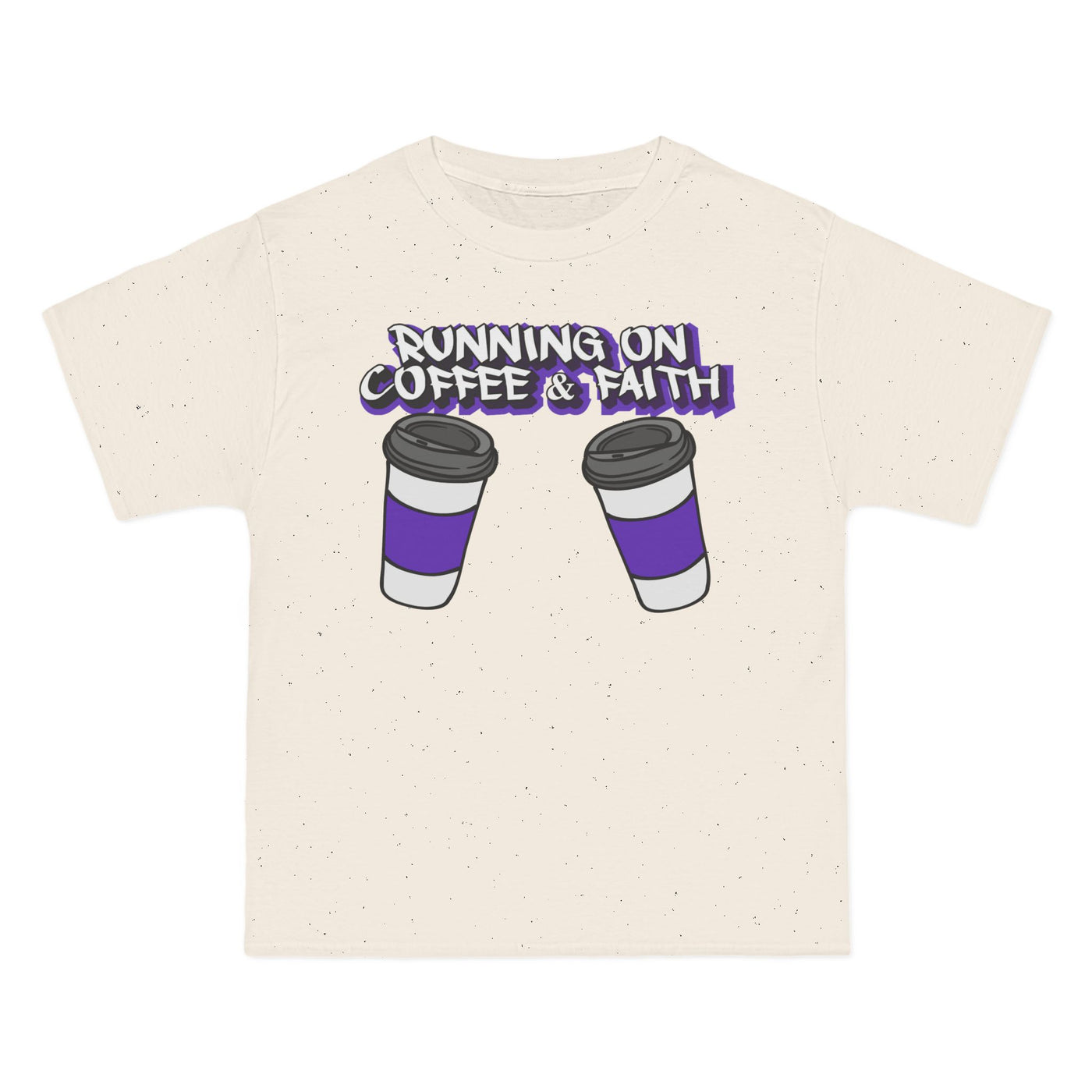 Running on Coffee & Faith Short-Sleeve T-Shirt
