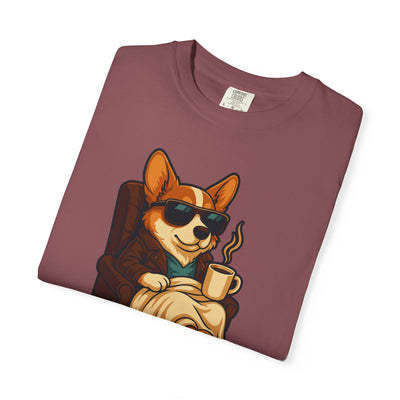 Dog Lover T-Shirt - Funny Cool Dog Quote Unisex Garment-Dyed Tee