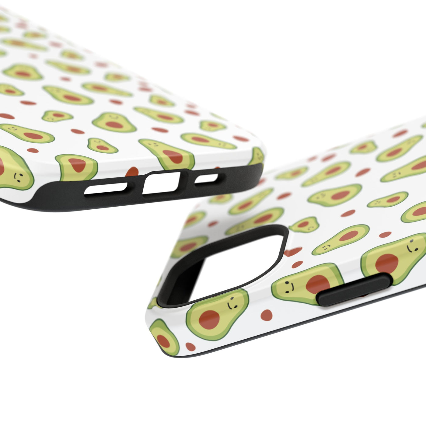 Avocado Pattern Impact-Resistant Phone Case - Fun & Functional
