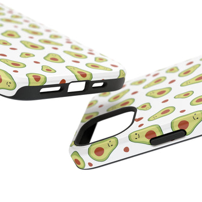 Avocado Pattern Impact-Resistant Phone Case - Fun & Functional