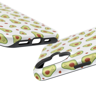 Avocado Pattern Impact-Resistant Phone Case - Fun & Functional