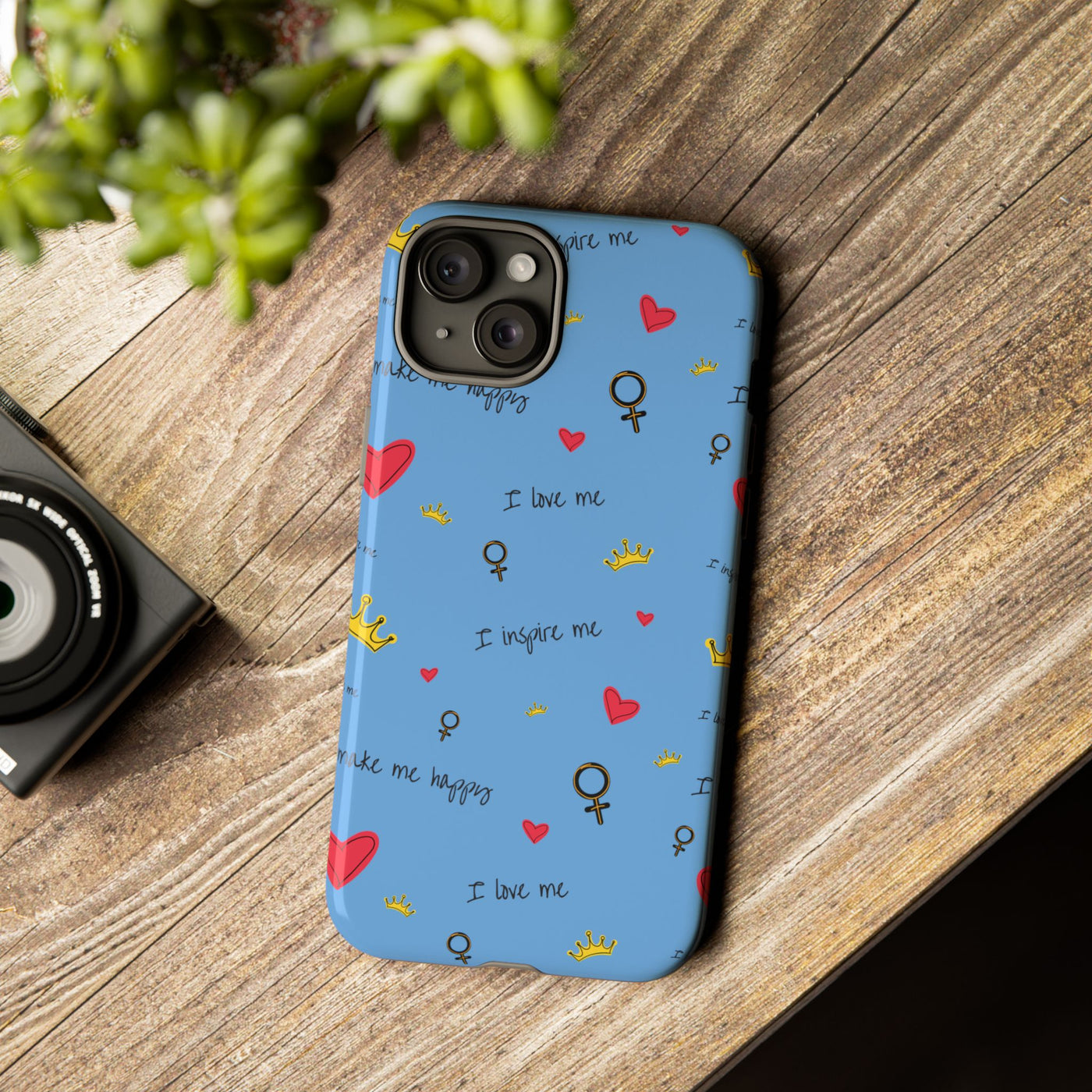 Inspiring Phone Case - 'I Love Me' Design - Tough Cases