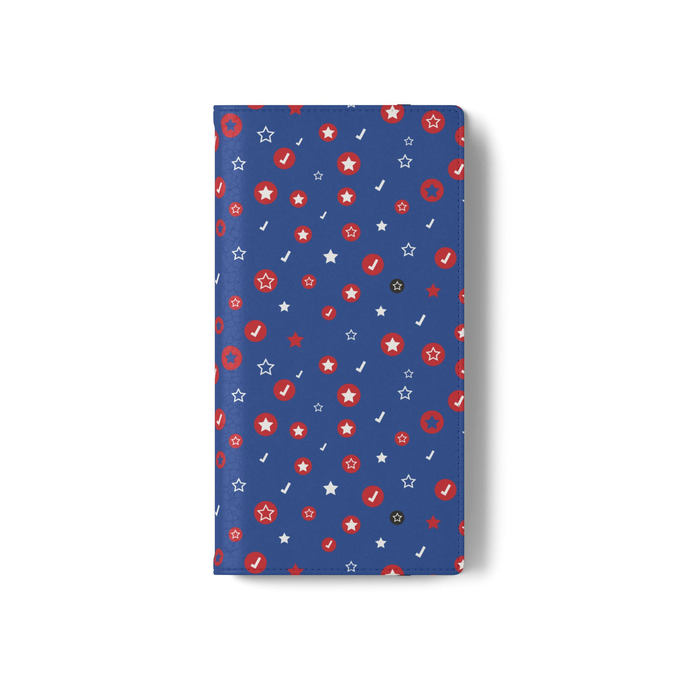 Patriotic Flip Case for Smartphones - Fun Stars and Stripes Design