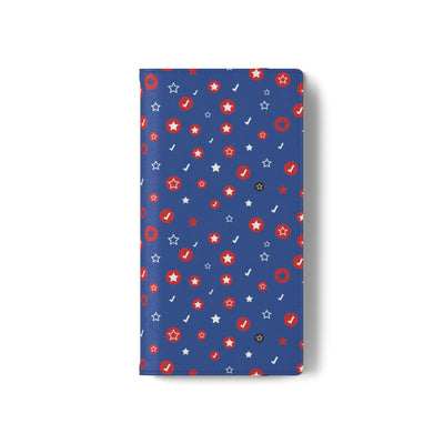 Patriotic Flip Case for Smartphones - Fun Stars and Stripes Design