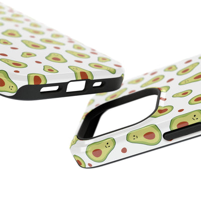 Avocado Pattern Impact-Resistant Phone Case - Fun & Functional
