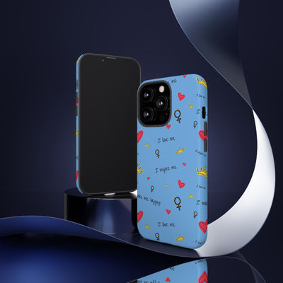 Inspiring Phone Case - 'I Love Me' Design - Tough Cases