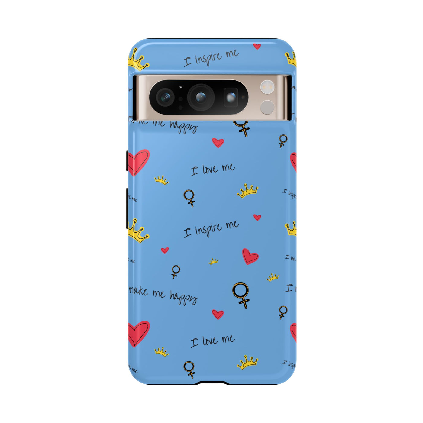 Inspiring Phone Case - 'I Love Me' Design - Tough Cases