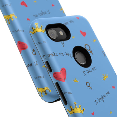 Inspiring Phone Case - 'I Love Me' Design - Tough Cases