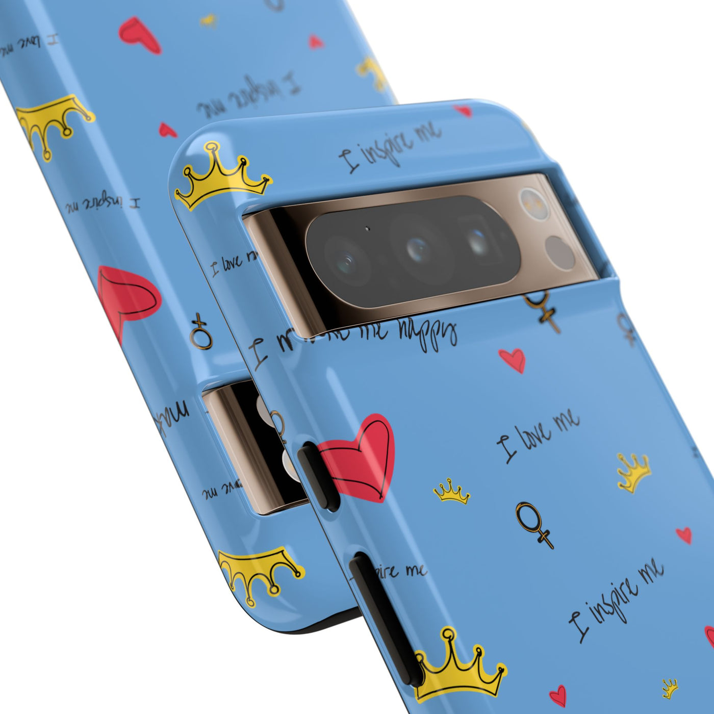 Inspiring Phone Case - 'I Love Me' Design - Tough Cases