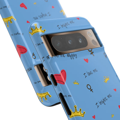 Inspiring Phone Case - 'I Love Me' Design - Tough Cases