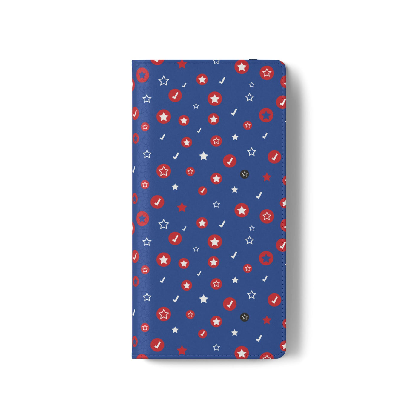 Patriotic Flip Case for Smartphones - Fun Stars and Stripes Design