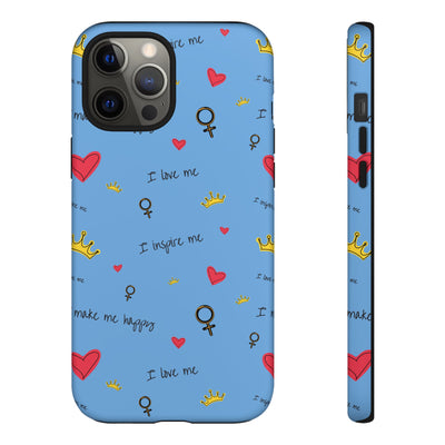 Inspiring Phone Case - 'I Love Me' Design - Tough Cases