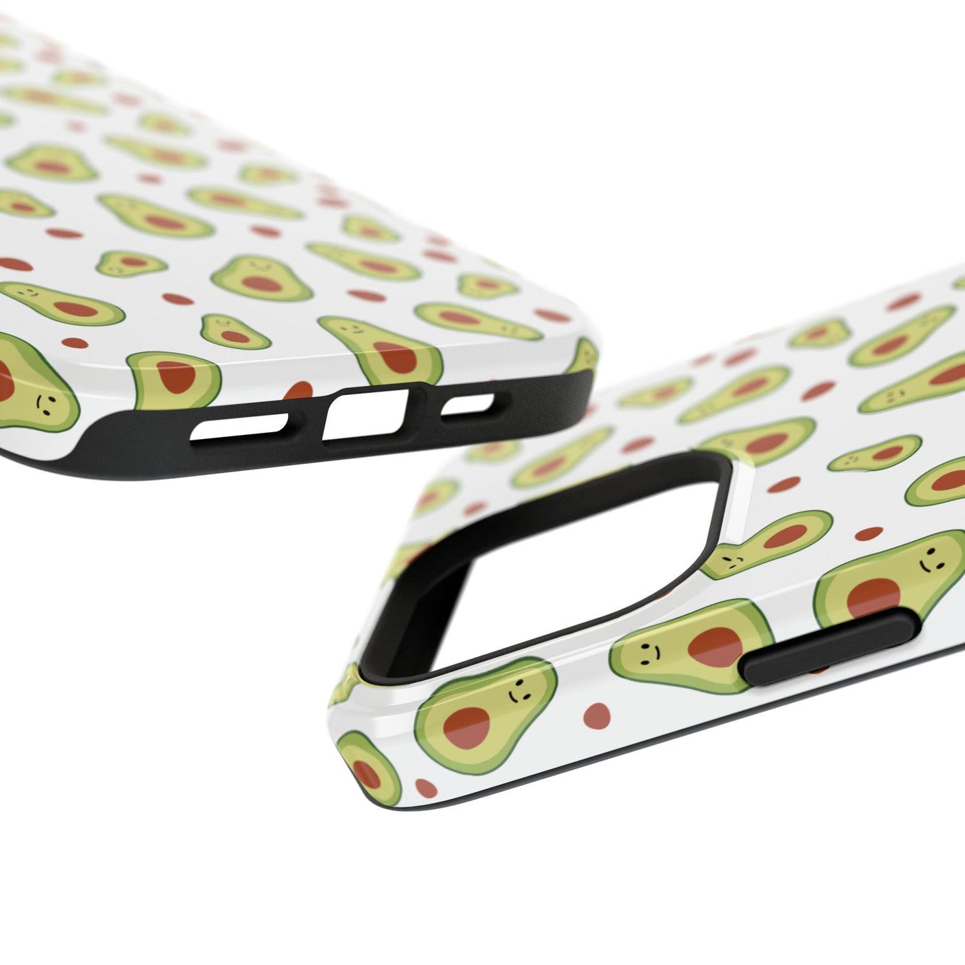 Avocado Pattern Impact-Resistant Phone Case - Fun & Functional