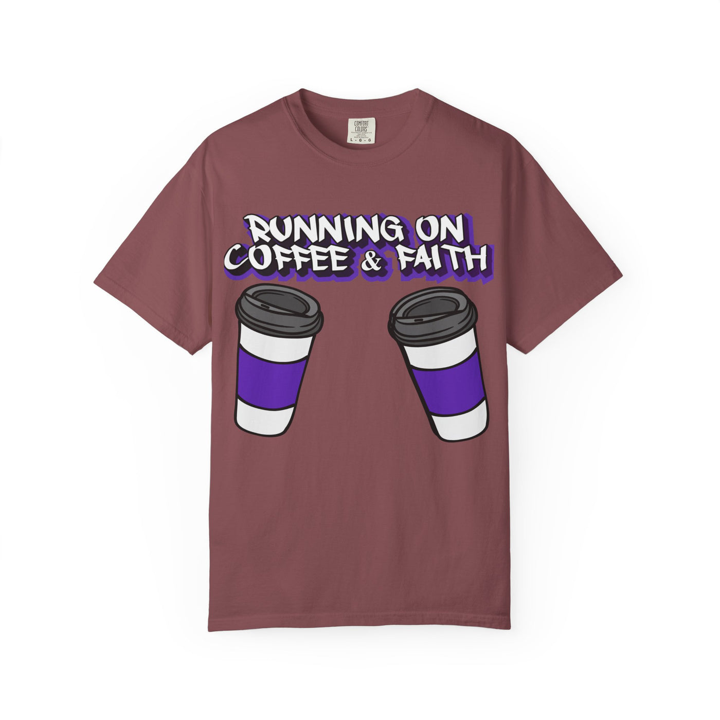 Coffee & Faith Unisex T-Shirt, Casual Wear, Gift for Coffee Lovers, Faith-Inspired Apparel, Comfortable Everyday Tee