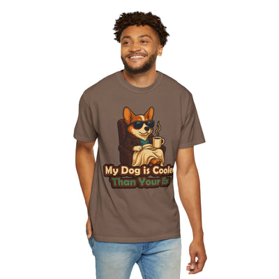Dog Lover T-Shirt - Funny Cool Dog Quote Unisex Garment-Dyed Tee