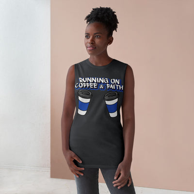 Spooky Vibes Unisex Barnard Tank - Halloween Graphic Sleeveless Tee