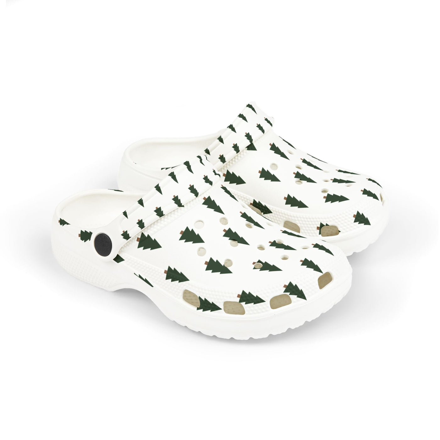 Kids' Holiday Tree Clogs - Fun & Comfy EVA Foam Shoes for Winter Celebrations