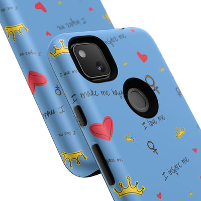 Inspiring Phone Case - 'I Love Me' Design - Tough Cases