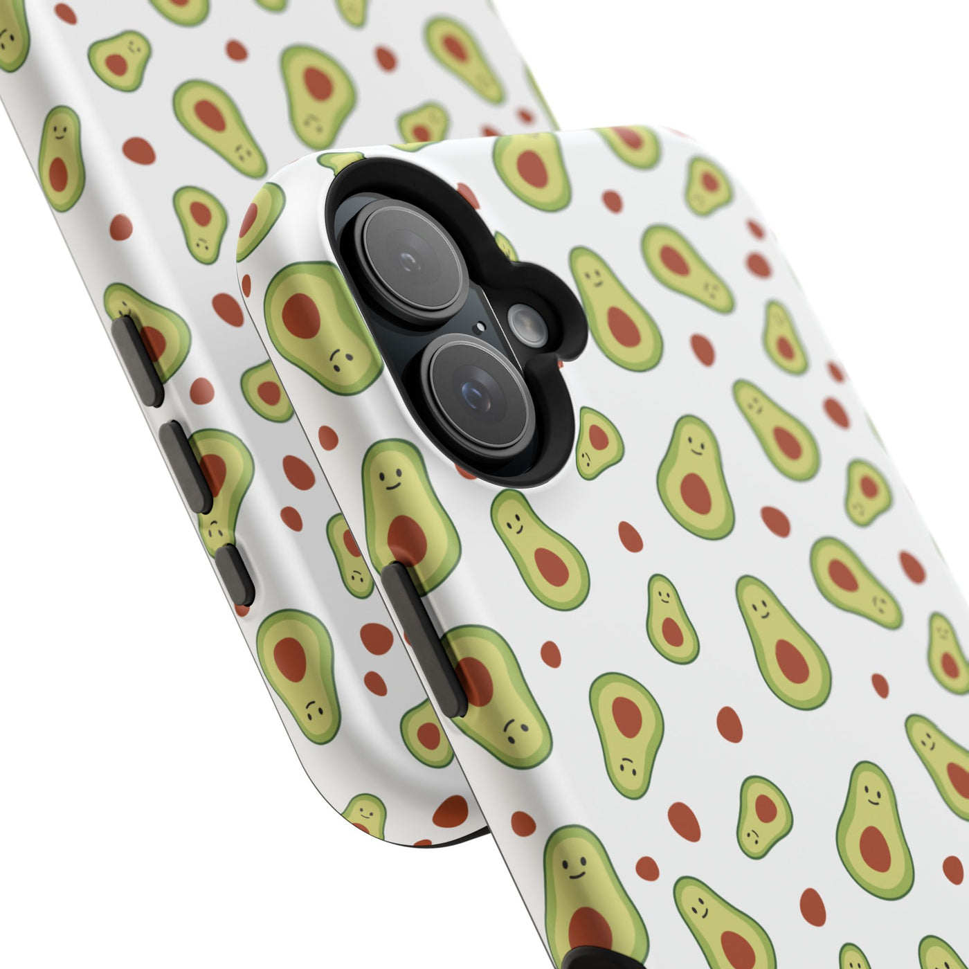 Avocado Pattern Impact-Resistant Phone Case - Fun & Functional