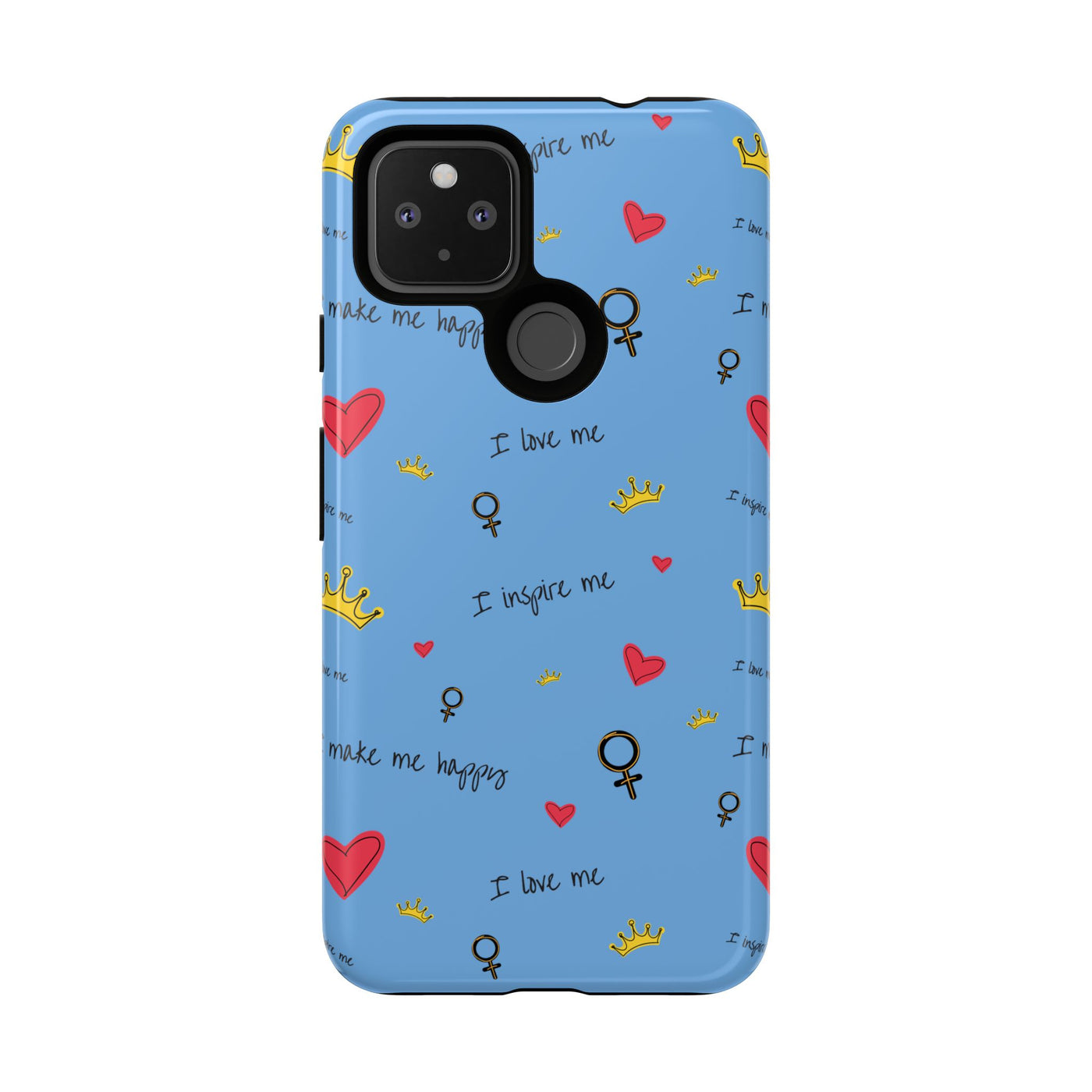 Inspiring Phone Case - 'I Love Me' Design - Tough Cases