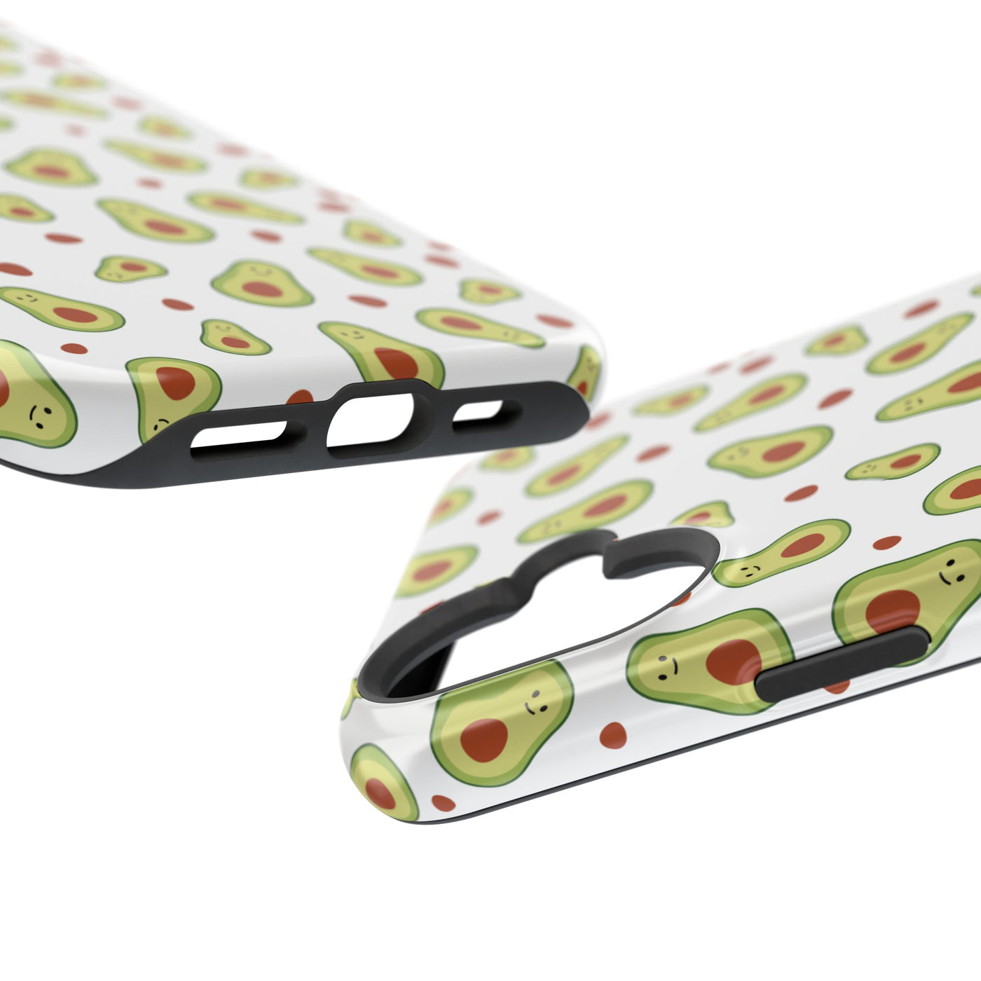 Avocado Pattern Impact-Resistant Phone Case - Fun & Functional