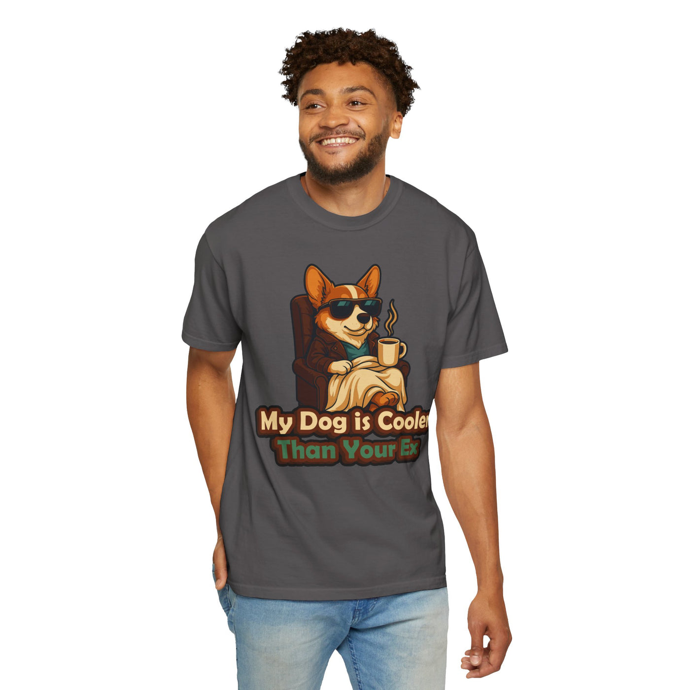 Dog Lover T-Shirt - Funny Cool Dog Quote Unisex Garment-Dyed Tee