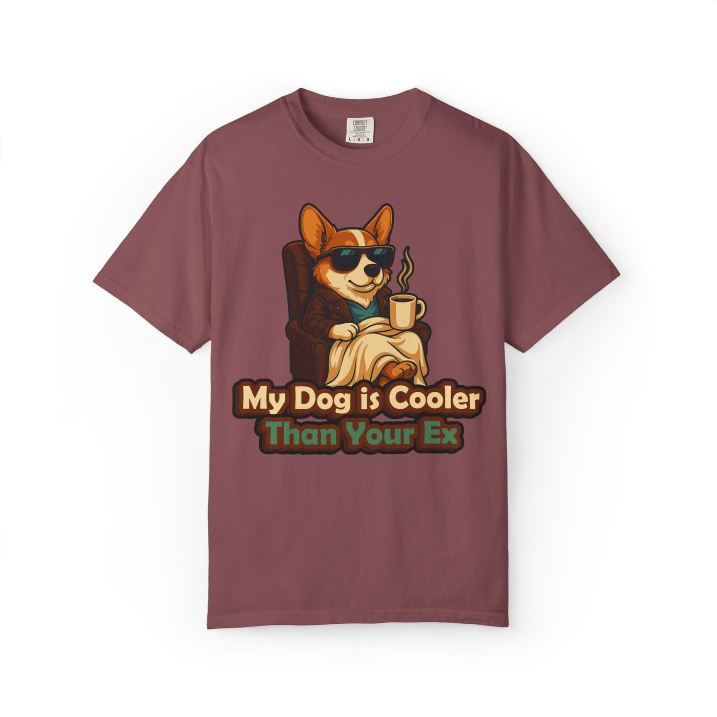 Dog Lover T-Shirt - Funny Cool Dog Quote Unisex Garment-Dyed Tee