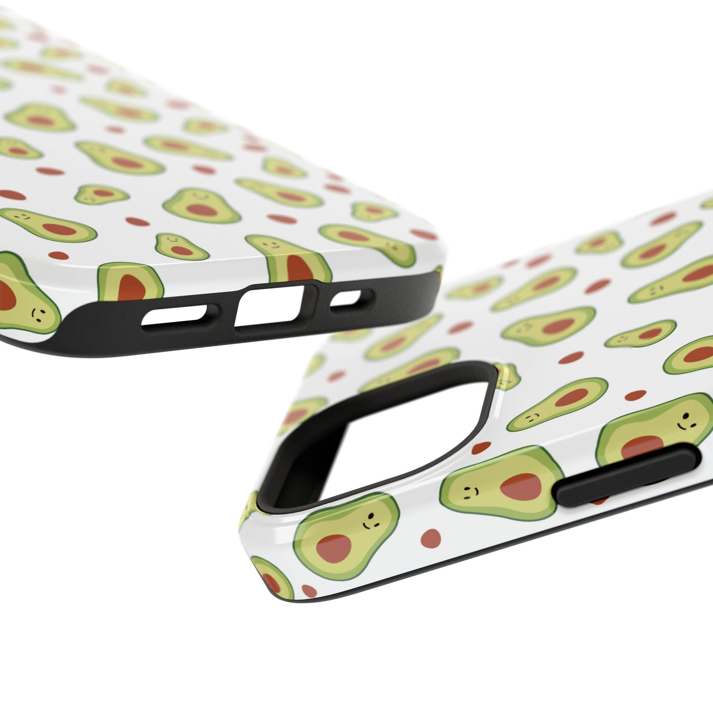 Avocado Pattern Impact-Resistant Phone Case - Fun & Functional
