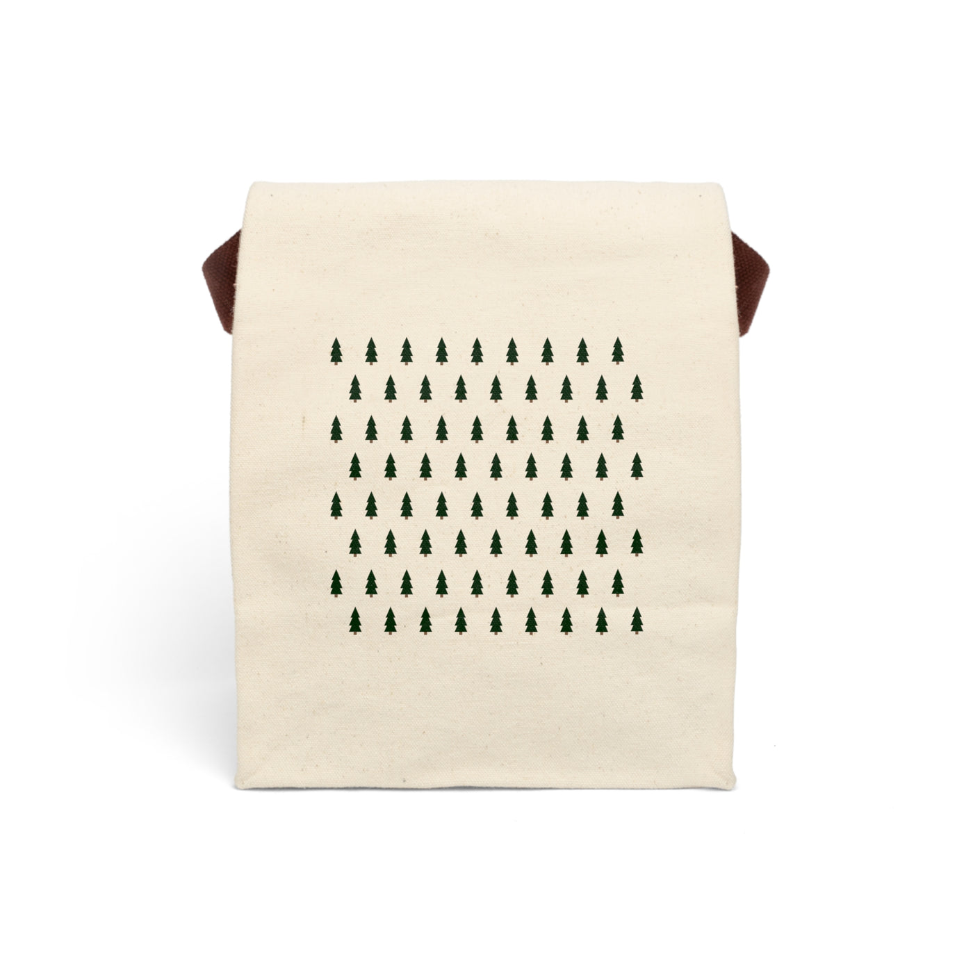 Eco-Friendly Canvas Lunch Bag with Tree Design - Perfect for Picnics & Daily Use