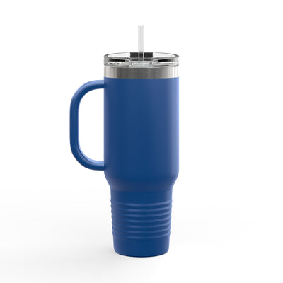 Running on Coffee & Faith Insulated Travel Mug - 40oz Coffee Lover's Companion