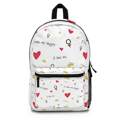 Fun Feminine Backpack, Cute Design, Gifts for Her, School Bag, Travel Backpack, Everyday Use, Stylish Rucksack