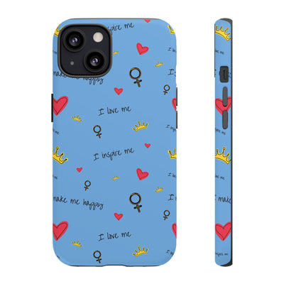Inspiring Phone Case - 'I Love Me' Design - Tough Cases