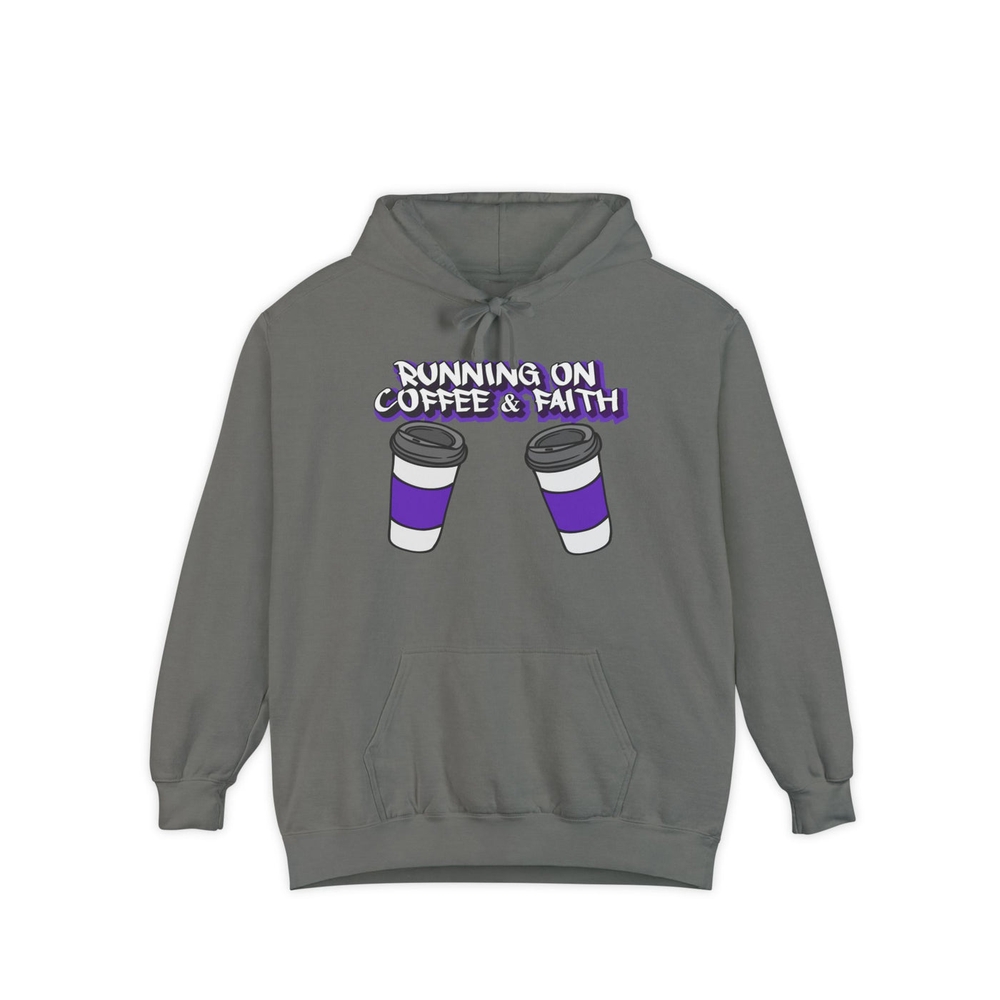 Unisex Coffee & Faith Hoodie - Cozy & Motivational