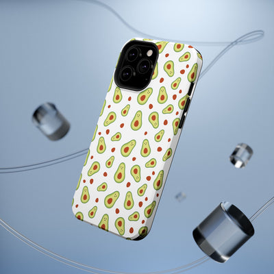 Avocado Pattern Impact-Resistant Phone Case - Fun & Functional