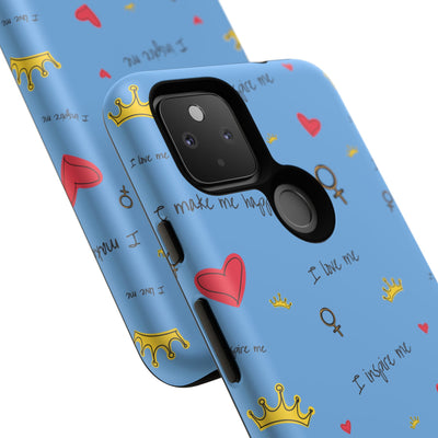 Inspiring Phone Case - 'I Love Me' Design - Tough Cases