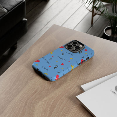 Inspiring Phone Case - 'I Love Me' Design - Tough Cases