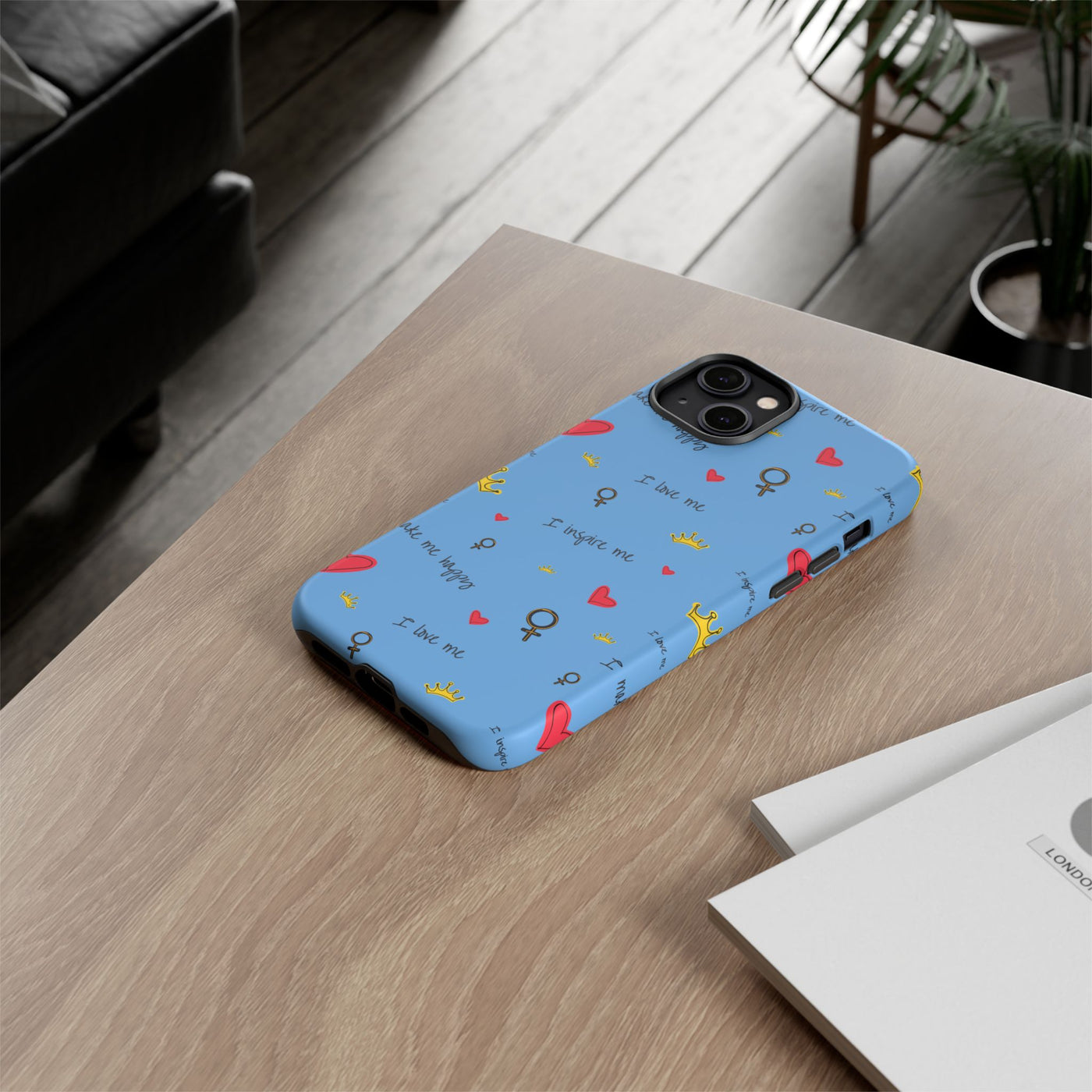 Inspiring Phone Case - 'I Love Me' Design - Tough Cases