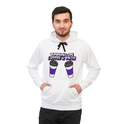 Running on Coffee & Faith Athletic Hoodie