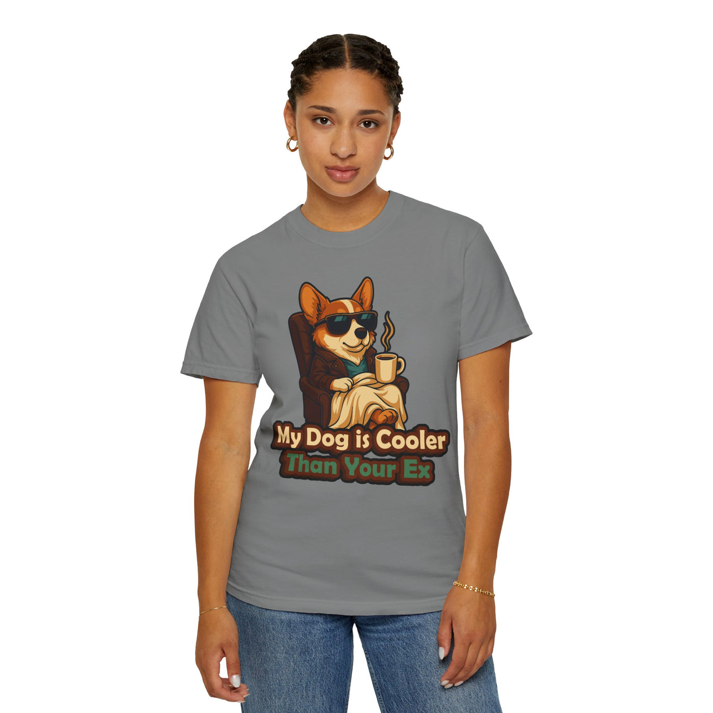 Dog Lover T-Shirt - Funny Cool Dog Quote Unisex Garment-Dyed Tee
