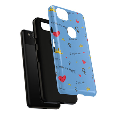 Inspiring Phone Case - 'I Love Me' Design - Tough Cases