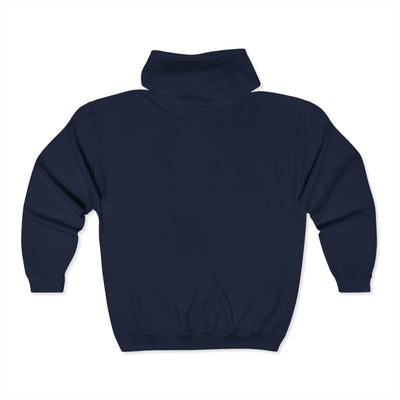 Unisex Zip Hoodie - Running on Coffee & Faith