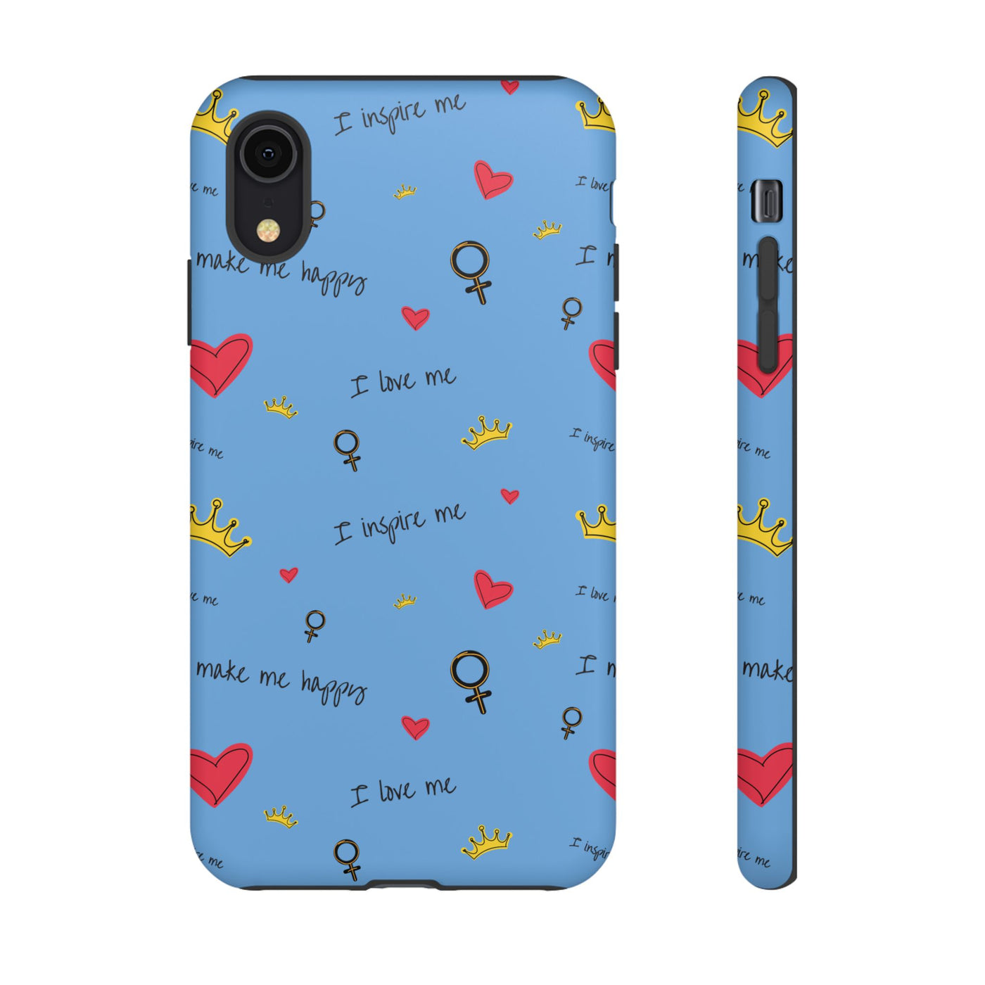 Inspiring Phone Case - 'I Love Me' Design - Tough Cases
