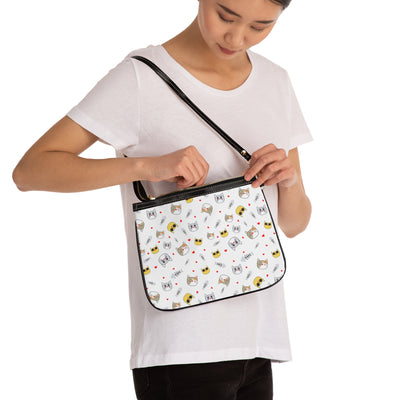 Cute Cat-Themed Small Shoulder Bag - Perfect for Pet Lovers!