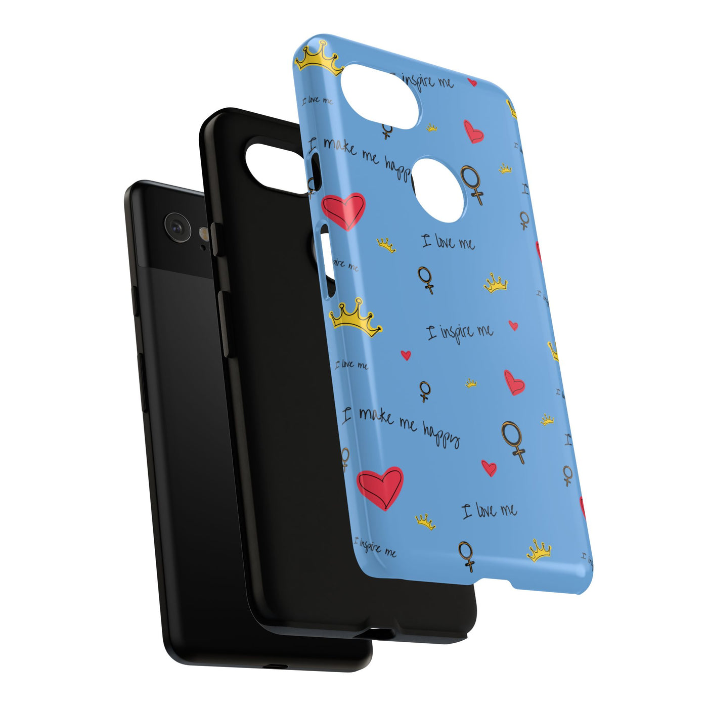 Inspiring Phone Case - 'I Love Me' Design - Tough Cases
