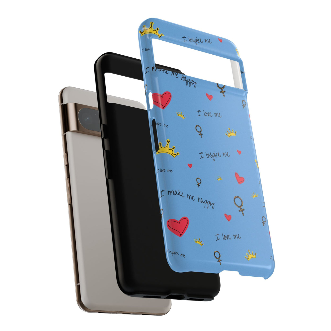 Inspiring Phone Case - 'I Love Me' Design - Tough Cases