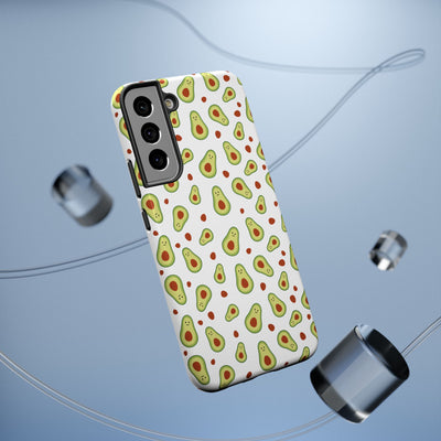 Avocado Pattern Impact-Resistant Phone Case - Fun & Functional