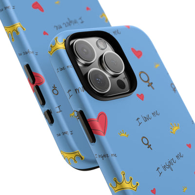 Inspiring Phone Case - 'I Love Me' Design - Tough Cases