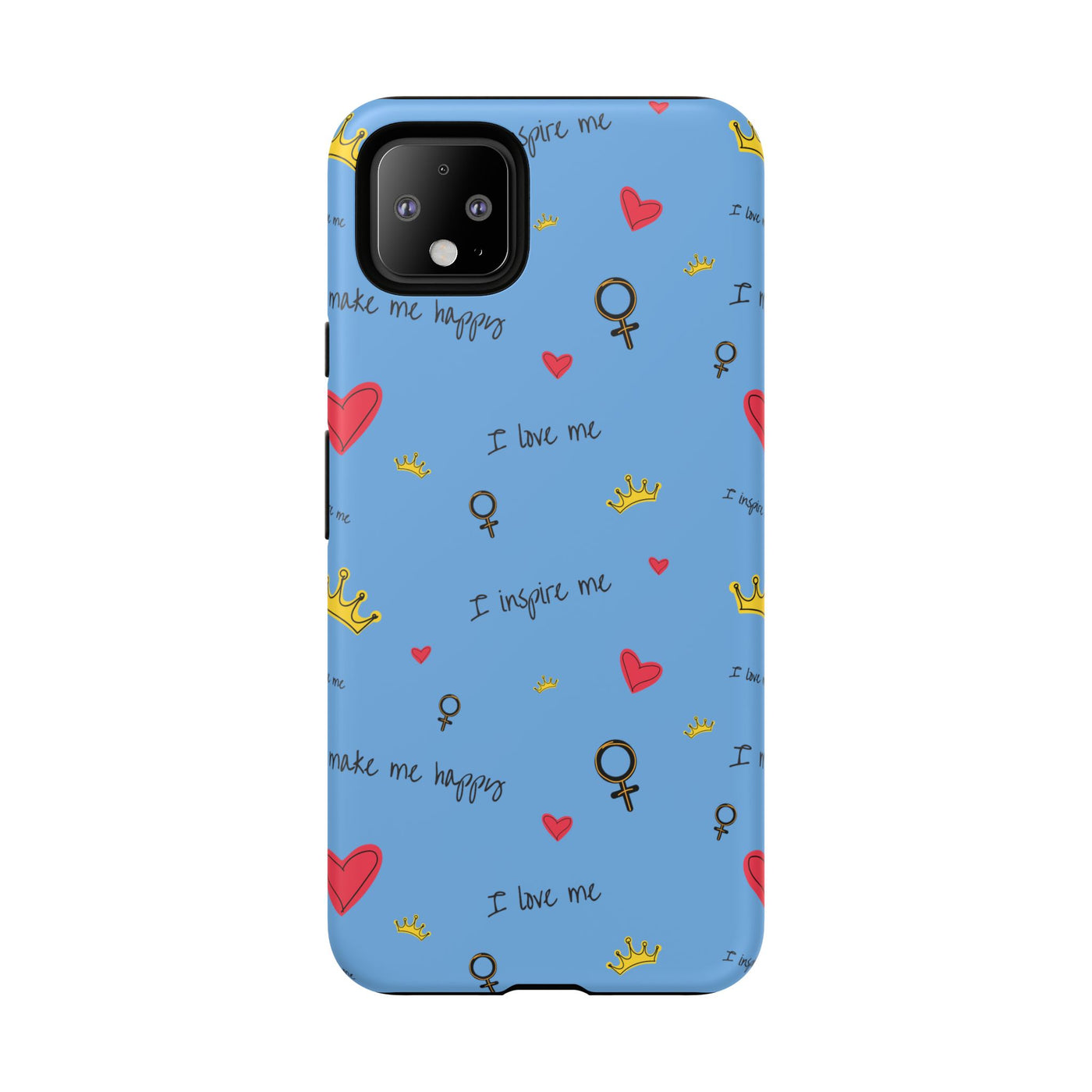 Inspiring Phone Case - 'I Love Me' Design - Tough Cases