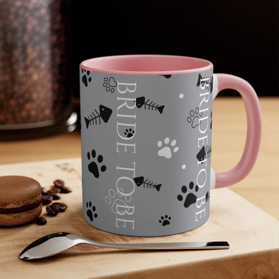 Bride to Be Accent Mug - Perfect for Pet Lovers