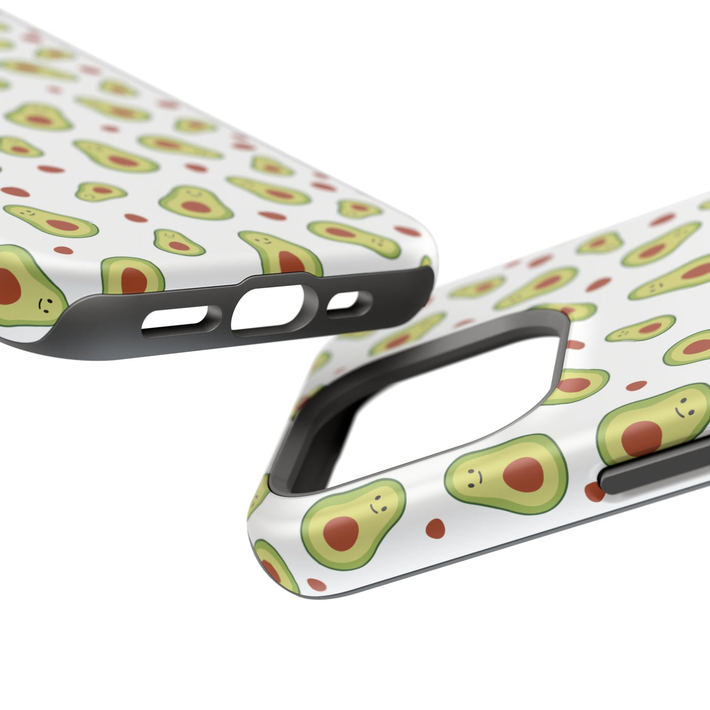 Avocado Pattern Impact-Resistant Phone Case - Fun & Functional